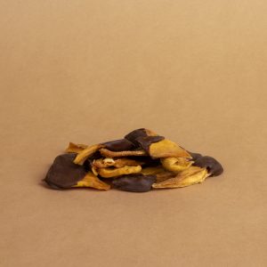 Mango semideshidratado con chocolate